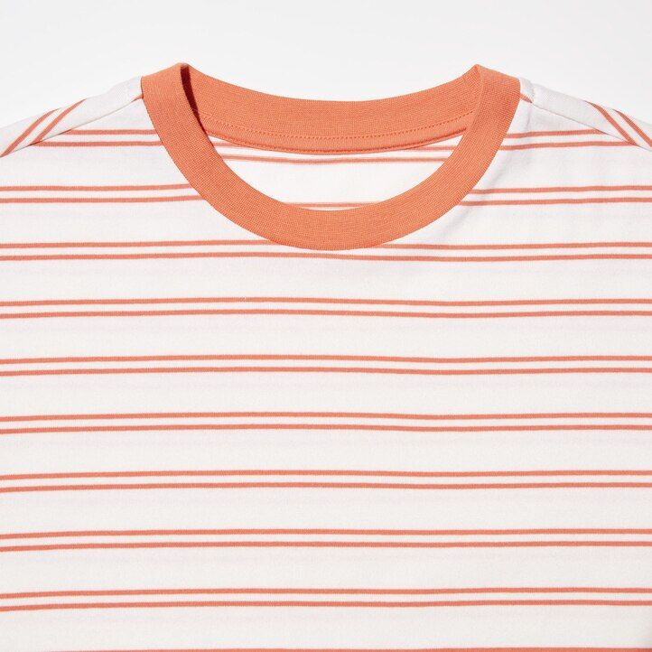 Navy Uniqlo Airism Cotton Blend Striped Lounge Set | CEPDB-2574