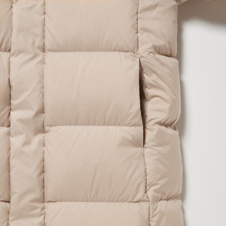 Navy Uniqlo Down Coat Water Repellent | KHLUS-5286
