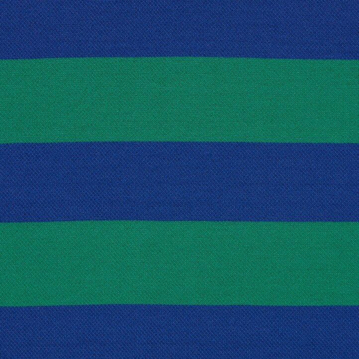 Navy Uniqlo Dry Pique Striped Short Sleeved Polo Shirt | THEIO-7395