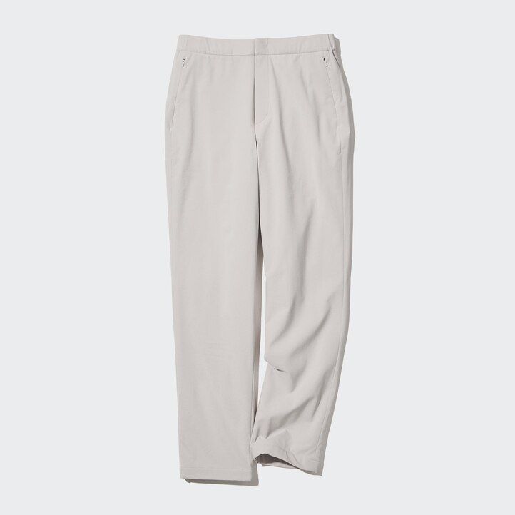 Navy Uniqlo Heattech Warm Lined Trousers | SBEIF-4352