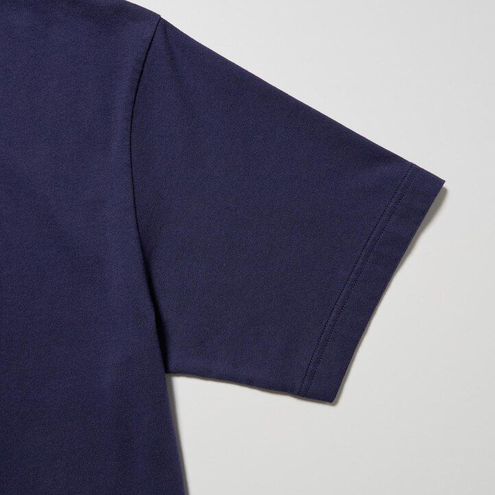 Navy Uniqlo Peace For All Graphic T-Shirt Ayumu Hirano | HIFZV-8275