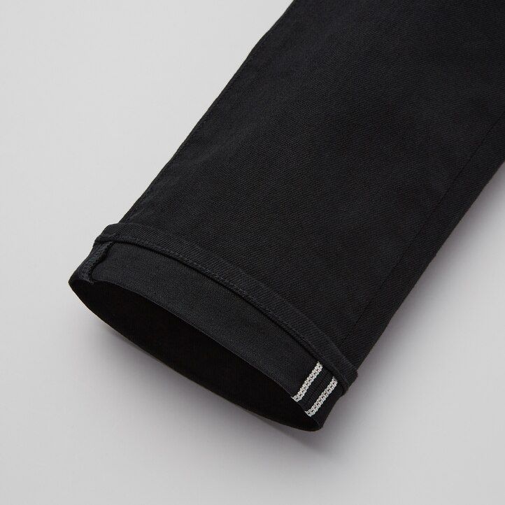 Navy Uniqlo Selvedge Stretch Slim Fit Jeans 2021 Season | KYNVA-3549