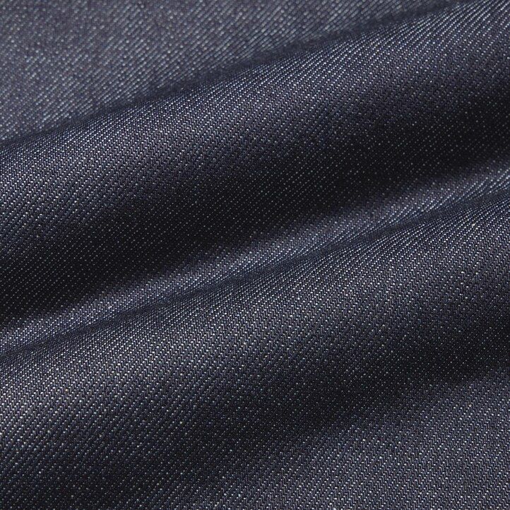 Navy Uniqlo Selvedge Stretch Slim Fit Jeans | QEUMT-8153
