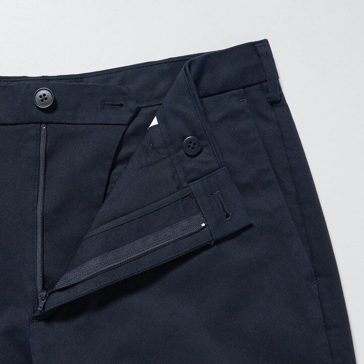 Navy Uniqlo Slim Fit Chinos | KMCSZ-9857