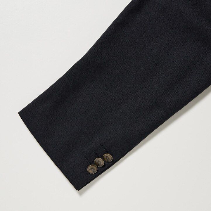 Navy Uniqlo Tailored Jacket | JSWZX-5648
