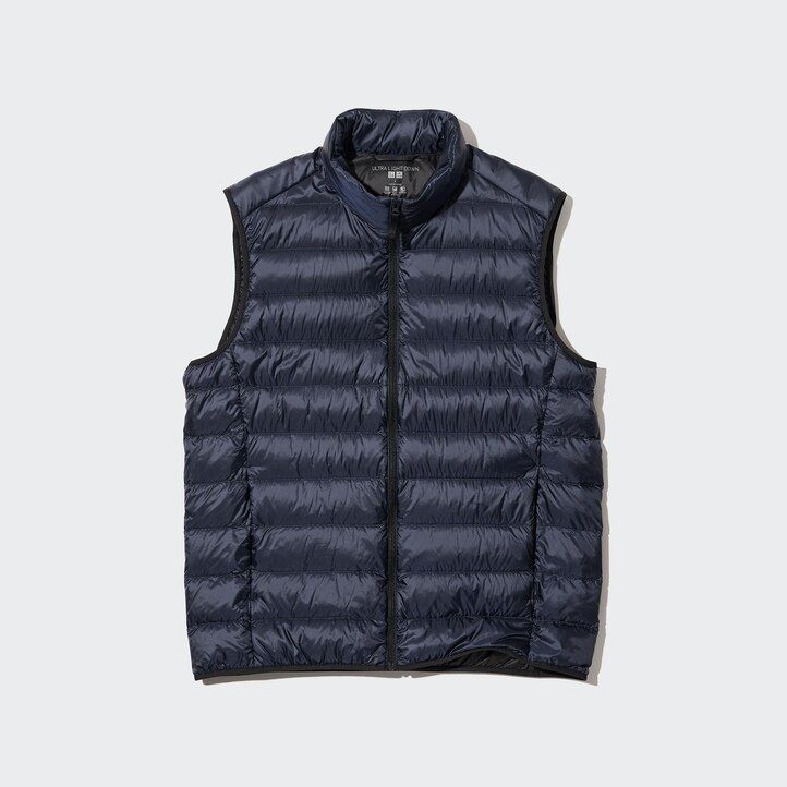 Navy Uniqlo Ultra Light Down Vest | HGIDV-3260