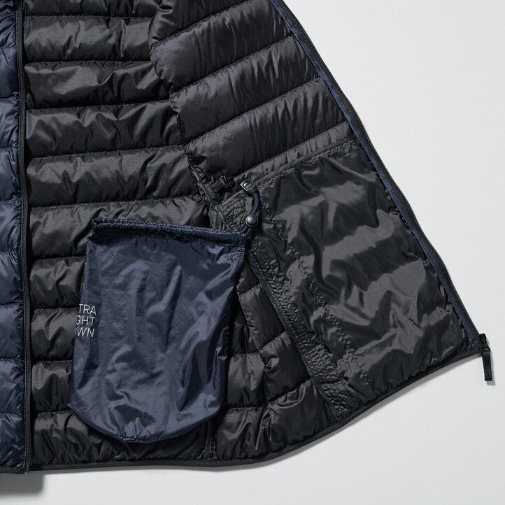 Navy Uniqlo Ultra Light Down Vest | HGIDV-3260