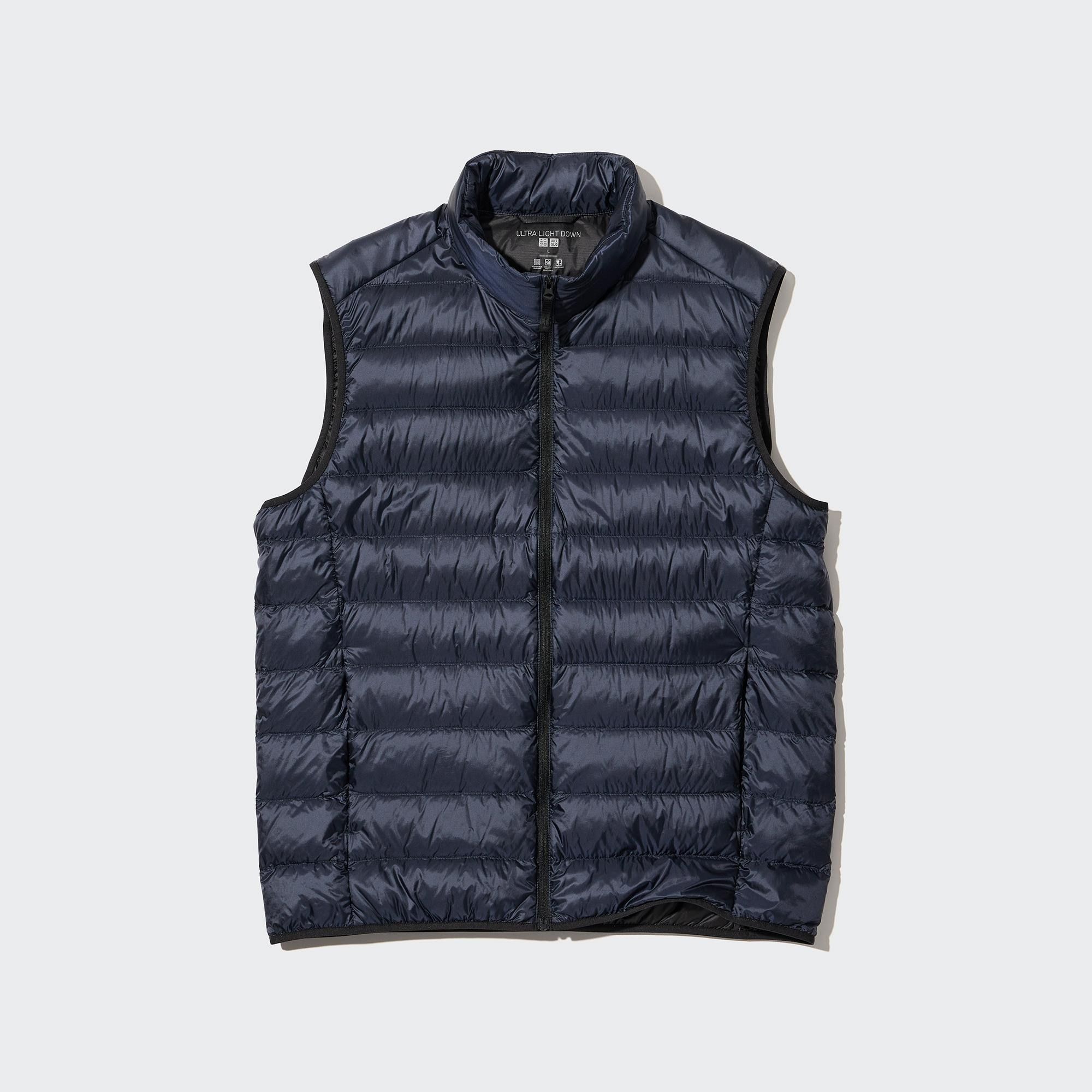 Navy Uniqlo Ultra Light Down Vest | HGIDV-3260