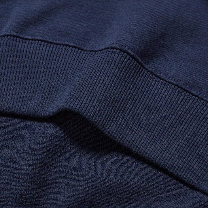 Navy Uniqlo Ultra Stretch Soft Sweatshirt | JNDEH-4152