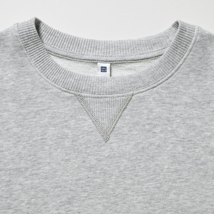 Navy Uniqlo Ultra Stretch Soft Sweatshirt | VRTKW-0482