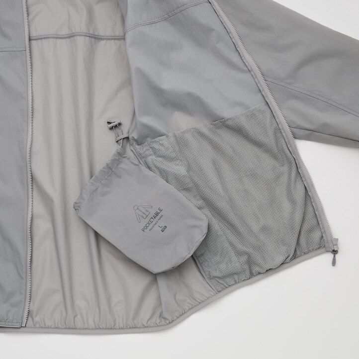 Navy Uniqlo Uv Protection Pocketable Parka | FDMSK-4768