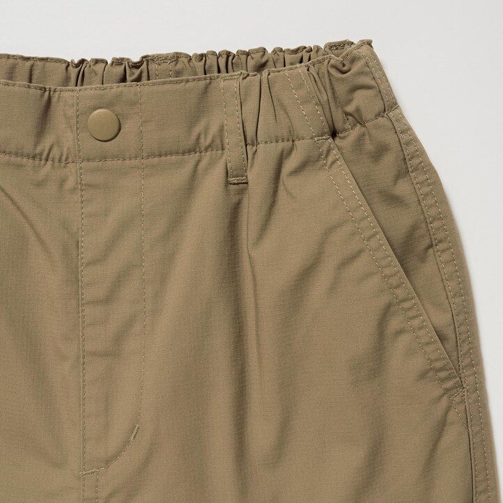 Navy Uniqlo Warm Stretch Lined Trousers Water Repellent | NTGRQ-3261