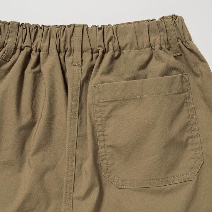 Navy Uniqlo Warm Stretch Lined Trousers Water Repellent | NTGRQ-3261