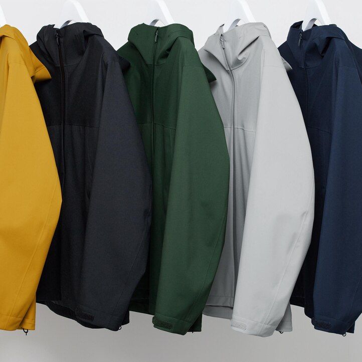 Olive Uniqlo Blocktech 3d Cut Parka | HLIBY-2490