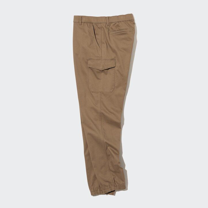 Olive Uniqlo Cargo Jogger Trousers Long | PASVY-9845
