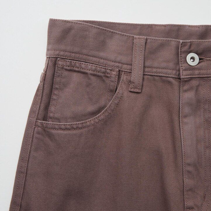 Olive Uniqlo Curved Jeans | BRZKT-7836