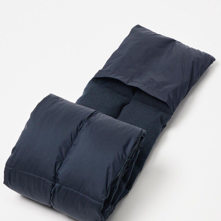 Olive Uniqlo Heattech Lined Padded Scarf | FJTCU-3792