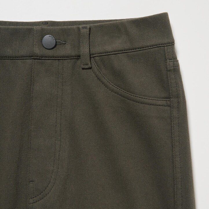 Olive Uniqlo Heattech Ultra Stretch High Rise Leggings Trousers Long | GCIQL-3504