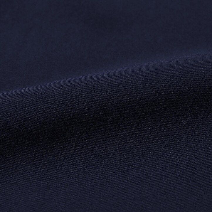 Olive Uniqlo Rayon Skipper Collar 34 Sleeved Blouse | EVQBW-3251