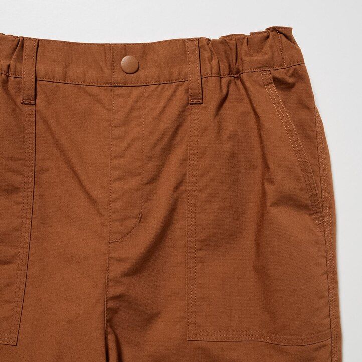 Olive Uniqlo Stretch Warm Lined Baker Trousers | CPYMN-1630