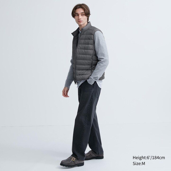 Olive Uniqlo Ultra Light Down Quilted Vest | MBGFO-4781