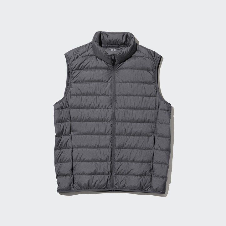 Olive Uniqlo Ultra Light Down Quilted Vest | MBGFO-4781