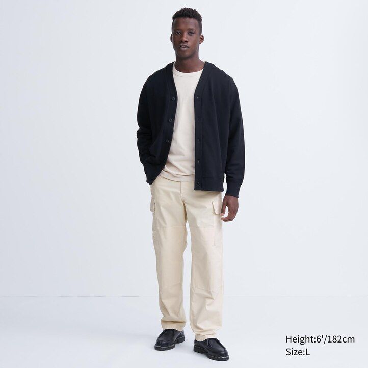 Olive Uniqlo Utility Cargo Trousers | KDPRN-6795