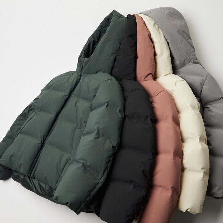 Orange Uniqlo Seamless Down Parka | HNVWZ-8126