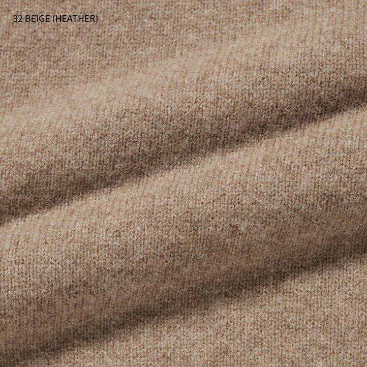 Pink Uniqlo 100pct Lambswool Turtleneck Jumper | EAKPV-4317