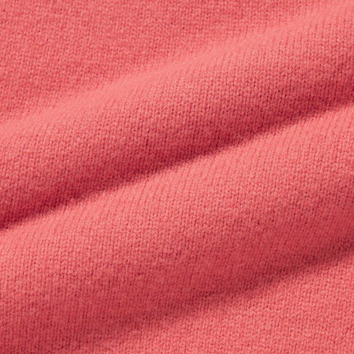 Pink Uniqlo 100pct Lambswool Turtleneck Jumper | EAKPV-4317