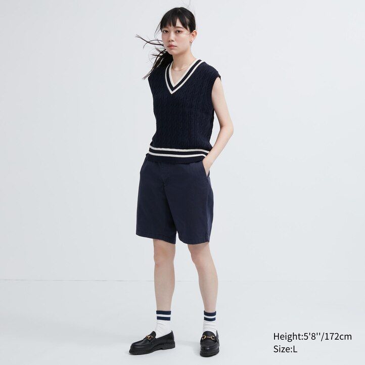 Pink Uniqlo Chino Shorts Short | ZHFCG-6291