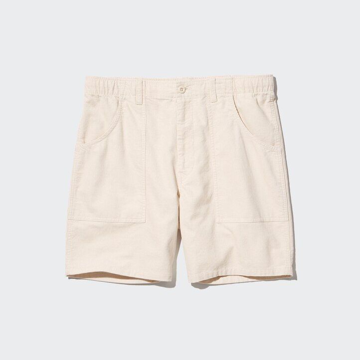 Pink Uniqlo Corduroy Shorts | ZBRTD-9026