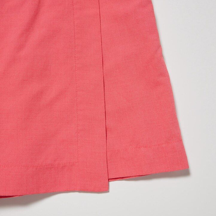 Pink Uniqlo Linen Blend Skort | HAGUK-6204