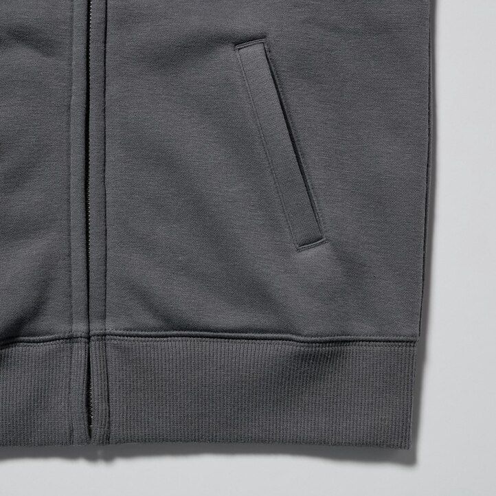 Pink Uniqlo Pile Lined Sweat Zipped Hoodie | ZAMVH-3280
