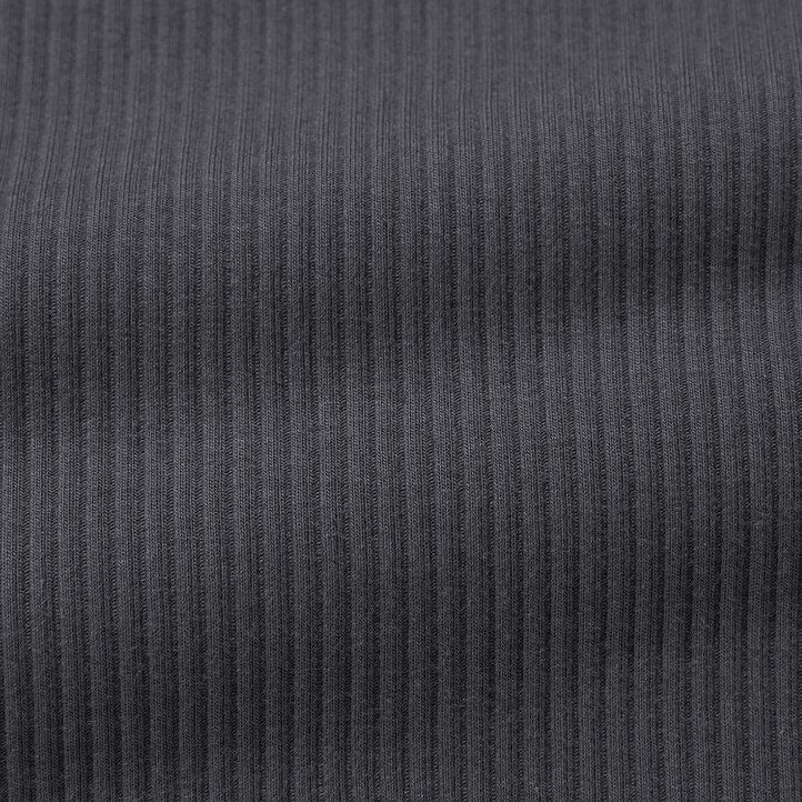 Pink Uniqlo Ribbed Cropped Crew Neck T-Shirt | TREFC-4873