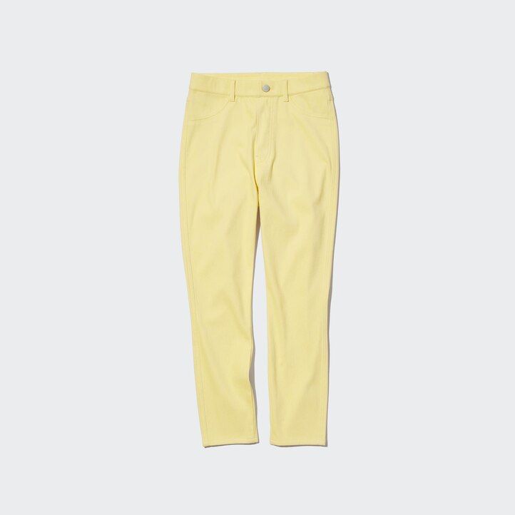 Pink Uniqlo Ultra Stretch High Rise Cropped Leggings | QTGVL-7591