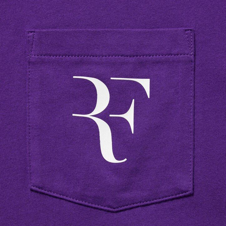 Purple Uniqlo Roger Federer Rf Graphic T-Shirt | OXPET-1607