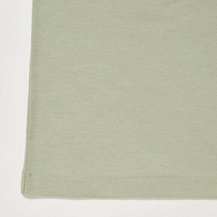 Red Uniqlo 100pct Supima Cotton Crew Neck Short Sleeved T-Shirt | DKERS-9253