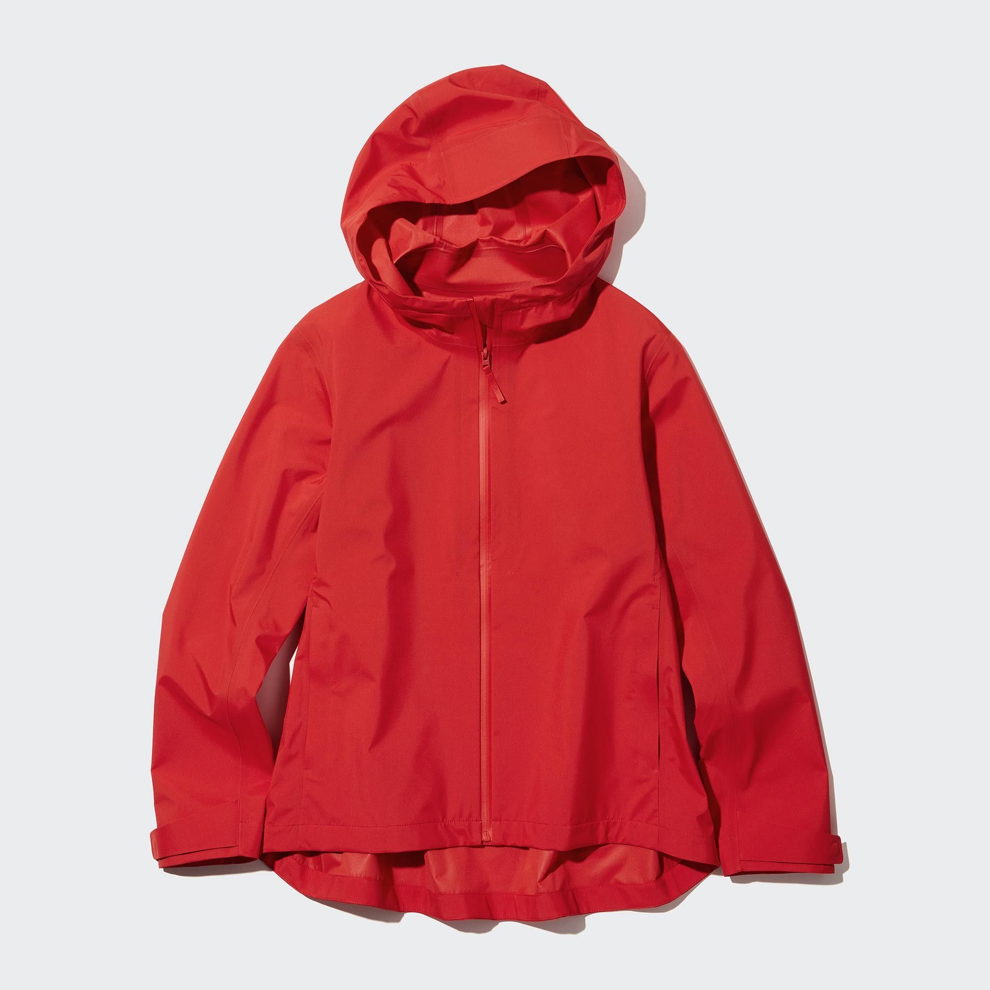 Red Uniqlo Blocktech Parka | THVLY-7816