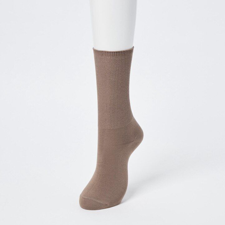 Red Uniqlo Heattech Two Way Thermal Socks | NTPFQ-3189