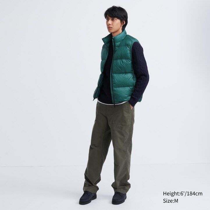 Red Uniqlo Ultra Light Down Vest | WZIOJ-8579