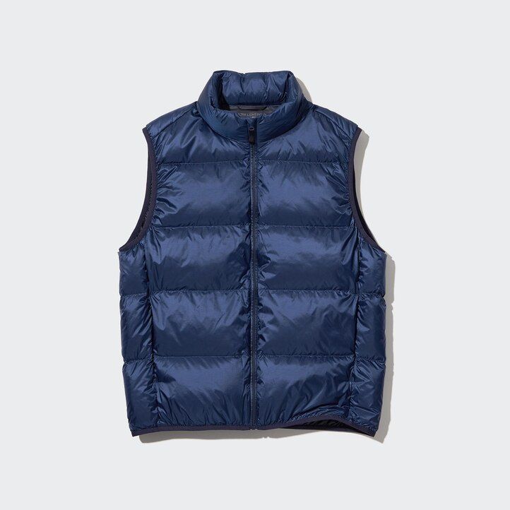 Red Uniqlo Ultra Light Down Vest | WZIOJ-8579