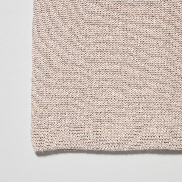 White Uniqlo 3d Knit Seamless Cotton Crew Neck Jumper | EAWPX-4658