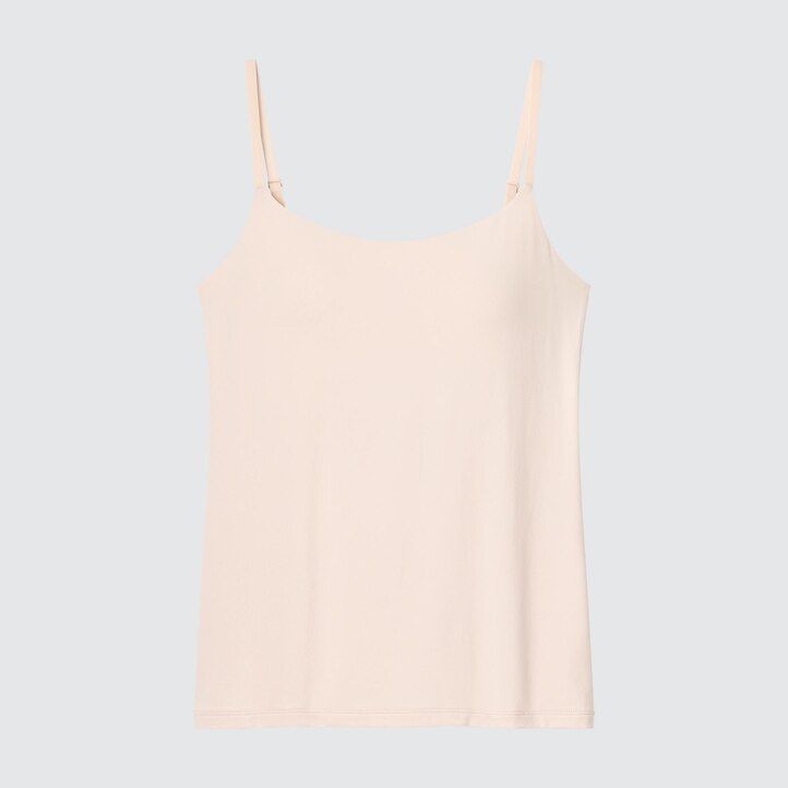 White Uniqlo Airism Camisole Bra Top | MGQRB-0568