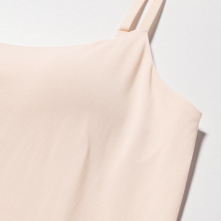 White Uniqlo Airism Camisole Bra Top | MGQRB-0568