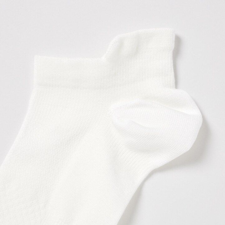 White Uniqlo Ankle Sports Socks Three Pairs | REGJU-5681