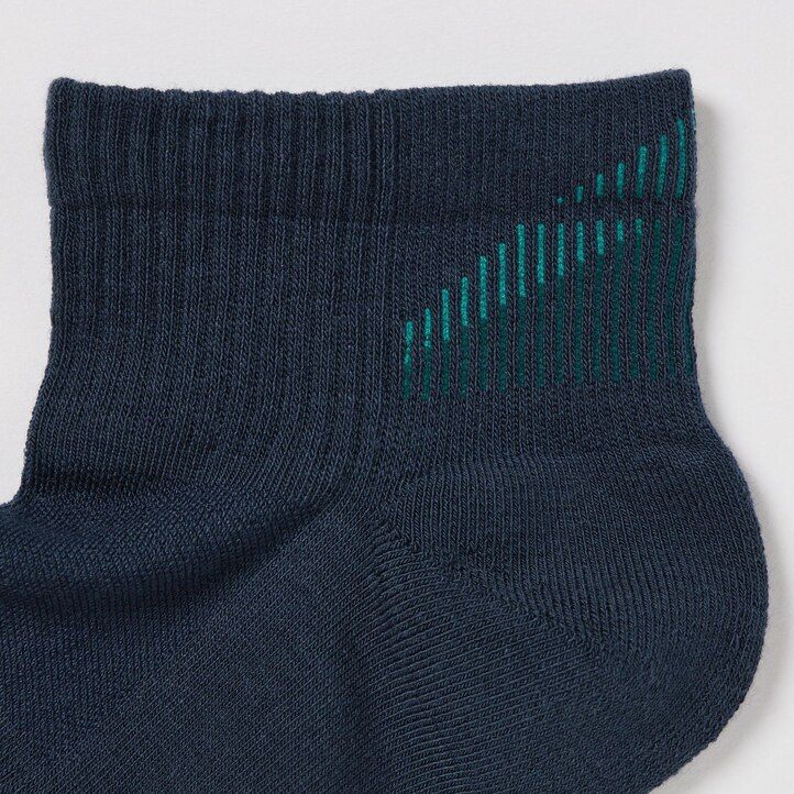 White Uniqlo Ankle Sports Socks Three Pairs | SOVEZ-0415