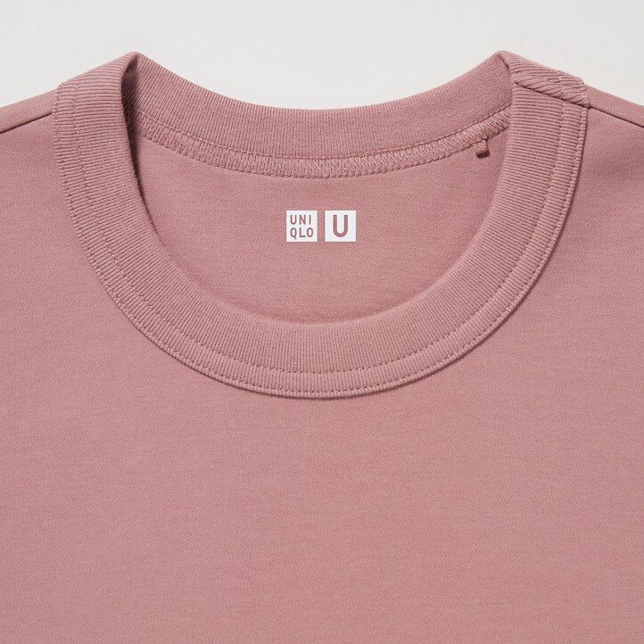 White Uniqlo Crew Neck Short Sleeved T-Shirt | XMIEC-2350