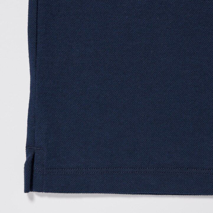 White Uniqlo Dry Pique Short Sleeved Polo Shirt | DSAPE-4516