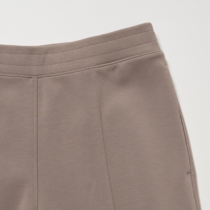White Uniqlo Dry Straight Leg Joggers | NGPZM-5971